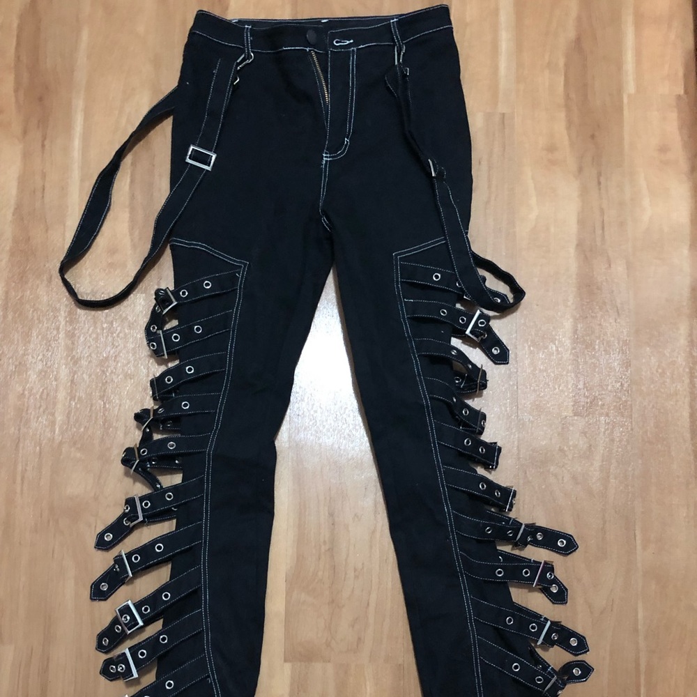 Fashion Nova Buckle Pants